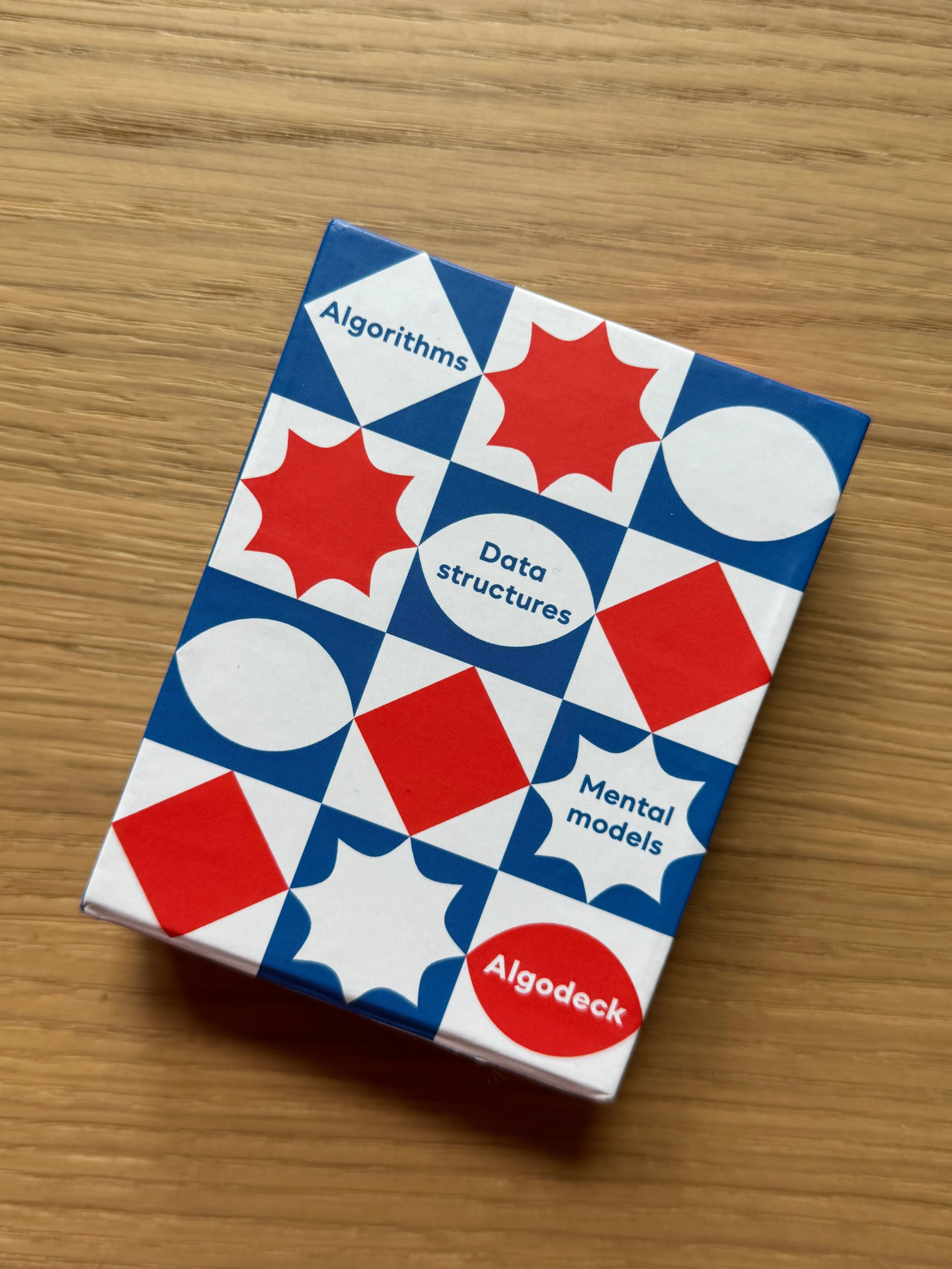 The back of the Algodeck box.